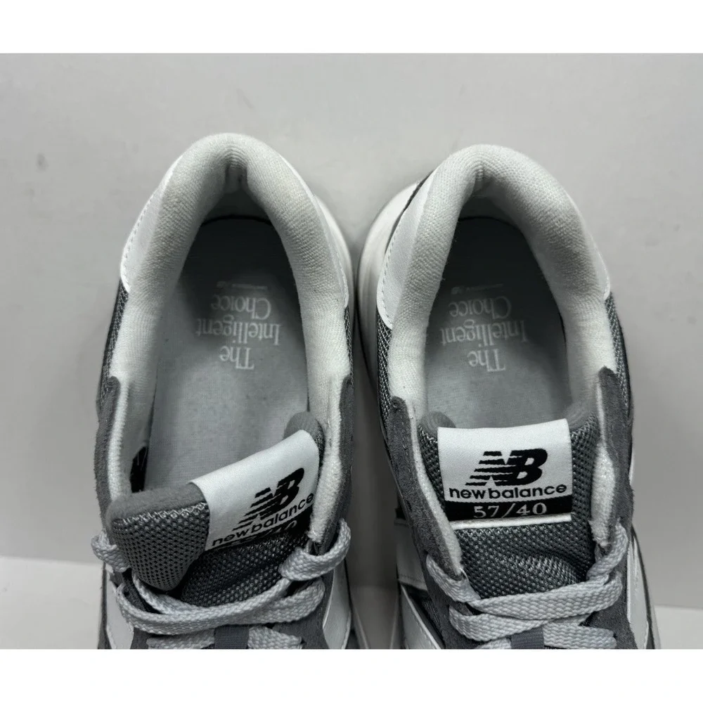 New Balance 57/40 M5740VPB Castlerock‎ Grey Men's Size 14 Suede Shoes